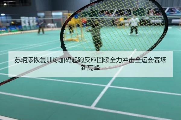 苏炳添恢复训练加码起跑反应回暖全力冲击全运会赛场新高峰